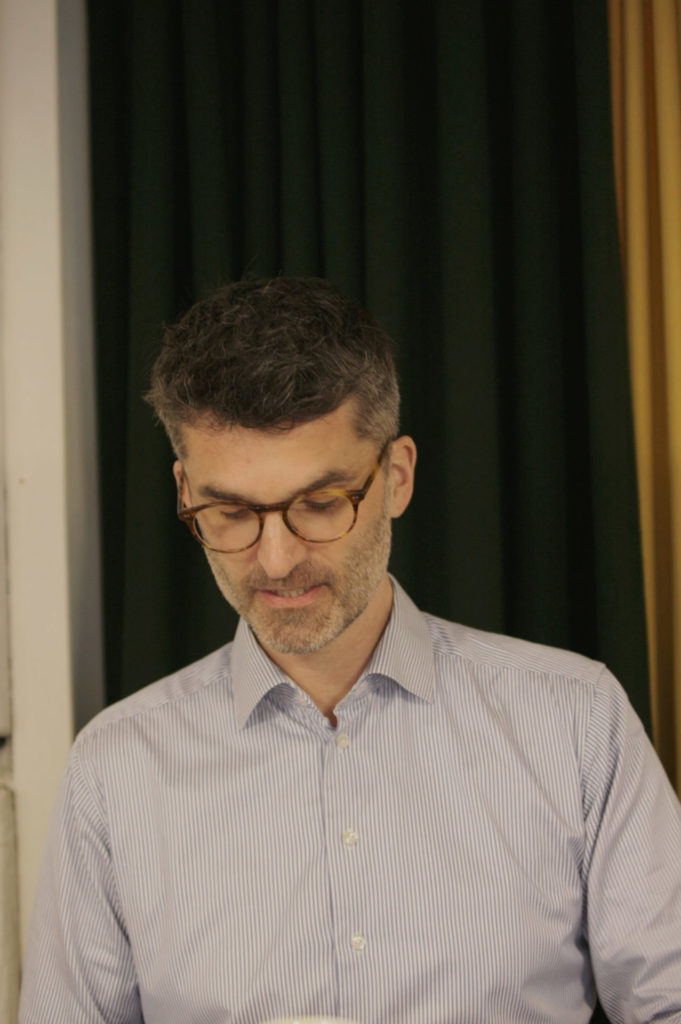 Peter Dupont, CEO of Coffee Collective, looking down. Coffee prices have to be fair, he says.